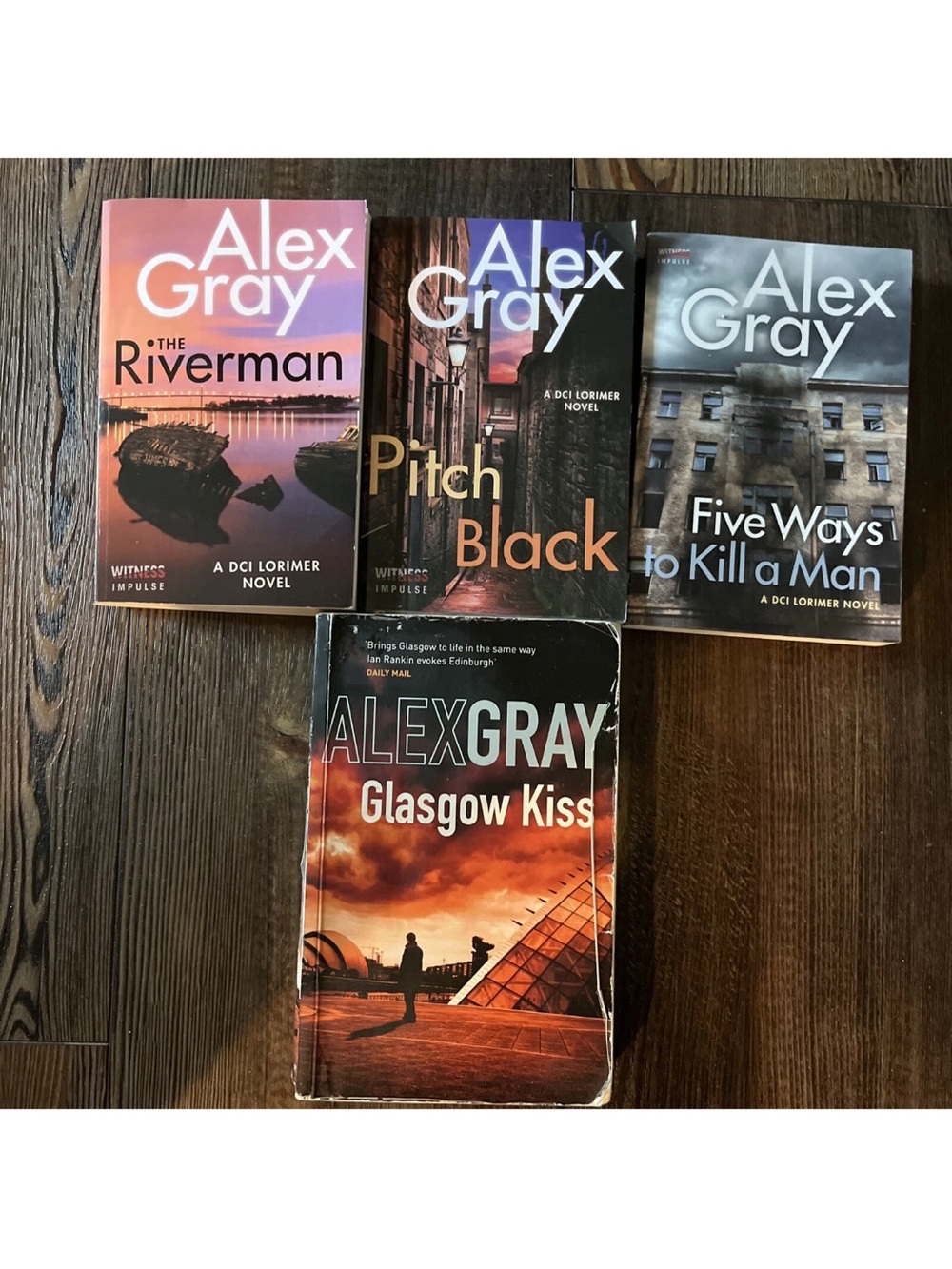 Alex Gray Lot Of 4 Softcover Books